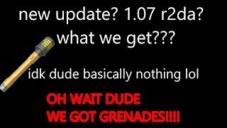 R2DA Update Analysis - 1.07
New R2DA update. Wow! Amazing! New content! 1.07! Team Party Deathmatch! Updates! Wow! Grenade! Steil GRENADE! Wow!
Music:
https://www.youtube.com/watch?v=rQO8escJC78
I have a Twitter now! Follow for video updates and more!
https://twitter.com/PDiswithyou
Intro Music:
Ghost n Ghost - Lighthouse
Hi, Im PeridotIsWithYou. I contribute to the Reason 2 Die Awakening Wikia, and I also PERIodically upload gameplay videos here!
Thanks for watching, and like and subscribe if you like the content!
Tags: R2DA Update Analysis - 1.07