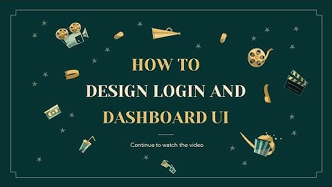 How to Design Login and Dashboard Page UI in Netbeans IDE