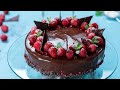 Chocolate Raspberry Mousse Cake