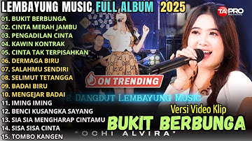 BUKIT BERBUNGA - CINTA MERAH  JAMBU - PENGADILAN CINTA - LEMBAYUNG MUSIC FULL ALBUM TERBARU 2025