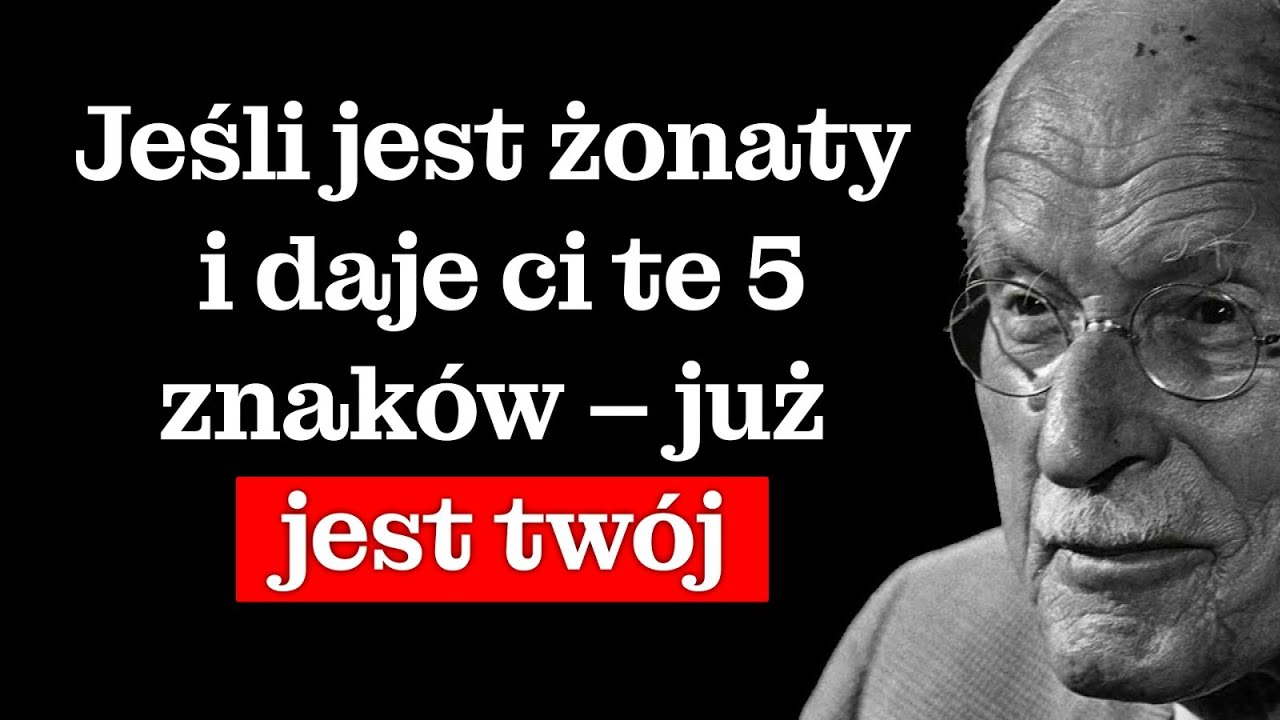 Tych 5 znaków pokazuje, że żonaty mężczyzna cię pragnie | Carl Jung