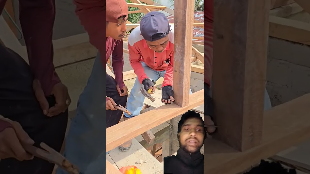 How to properly install a minimalist house truss 