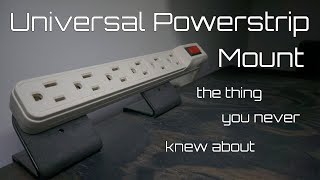 Lanmu Powerstrip mount. A product you never knew existed