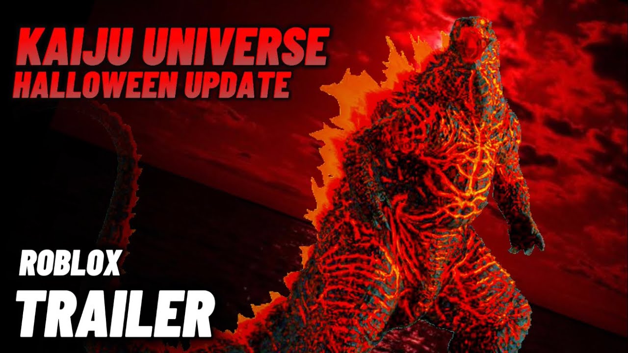 Kaiju Universe Halloween Update Roblox Trailer YouTube