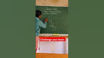 challenge your brain #Shorts #shortvideo