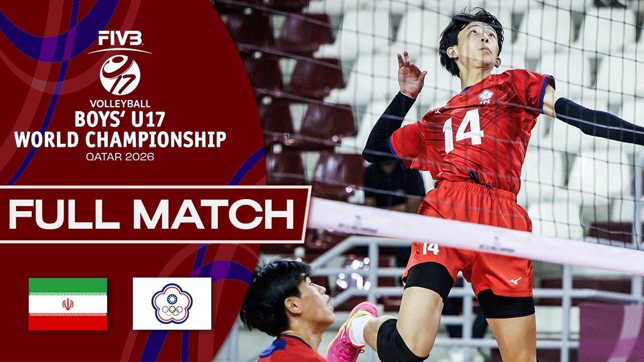 Iran vs. Chinese Taipei - Pool Play | Boys' U17 World Championship - 2026