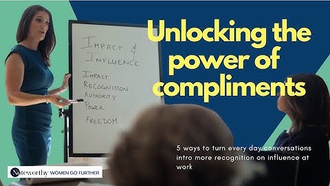 Accepting compliments