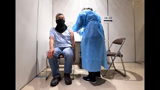 高齢者ワクチン接種開始　奈良県天理市