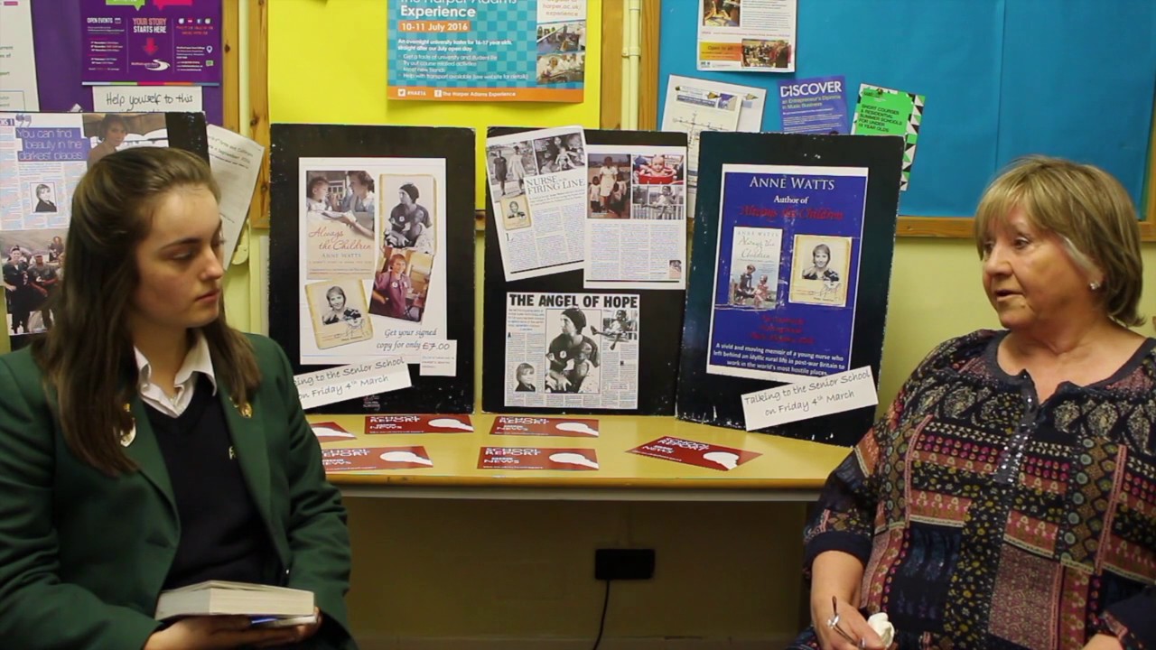 BBC School Report interview with Anne Watts HD - YouTube