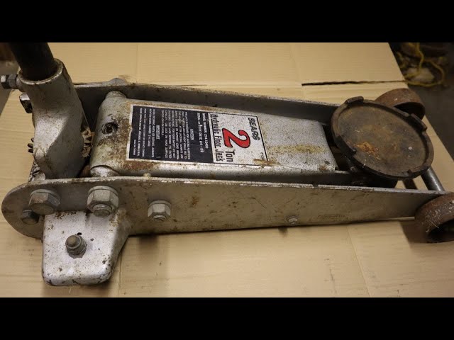 すっきりアクア　油圧ユニットオーバーホール Hydraulic Floor Jack Rebuild / Repair - YouTube