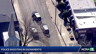 LiveCopter 3 is back over the scene of a police shooting in Sacramento