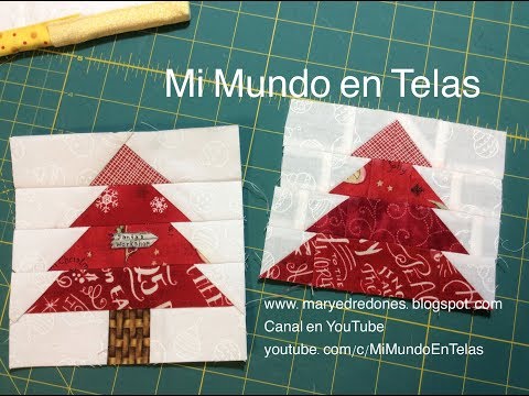 Pino en Paper Piecing - Técnica con Papel camera iphone 8 plus apk