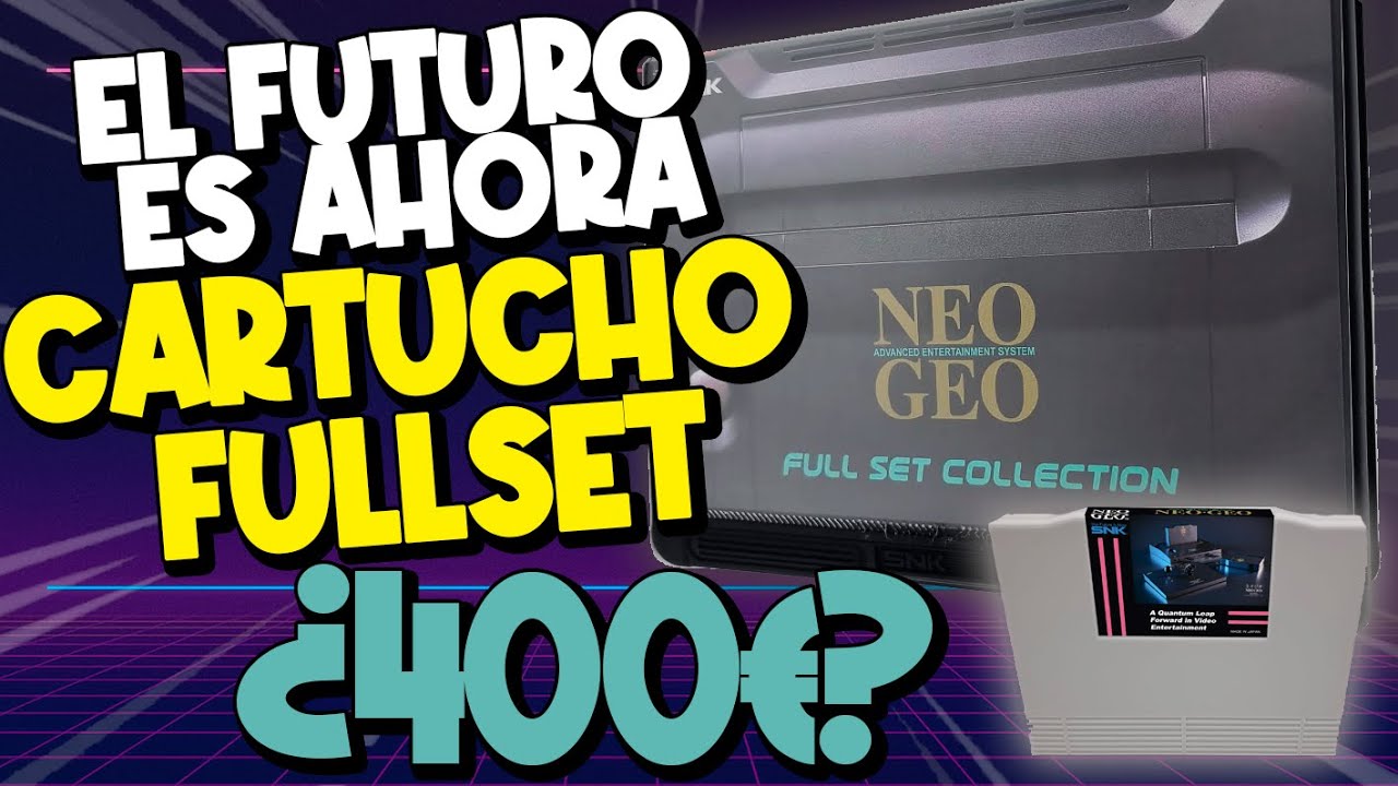 🚨¡El FUTURO de Neo Geo AES es AHORA! 😱🔥 El NUEVO CARTUCHO con TODO el FULLSET DEFINITIVO