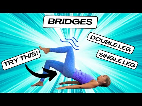 Pilates Bridge Exercise for a Stronger Back and Glutes - Complete