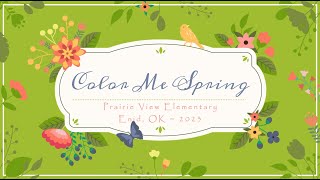 Color Me Spring - PK Music Program