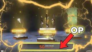 AVALANCHE DE LÉGENDAIRES DANS CES 50 PACKS APEX (Apex Legends)