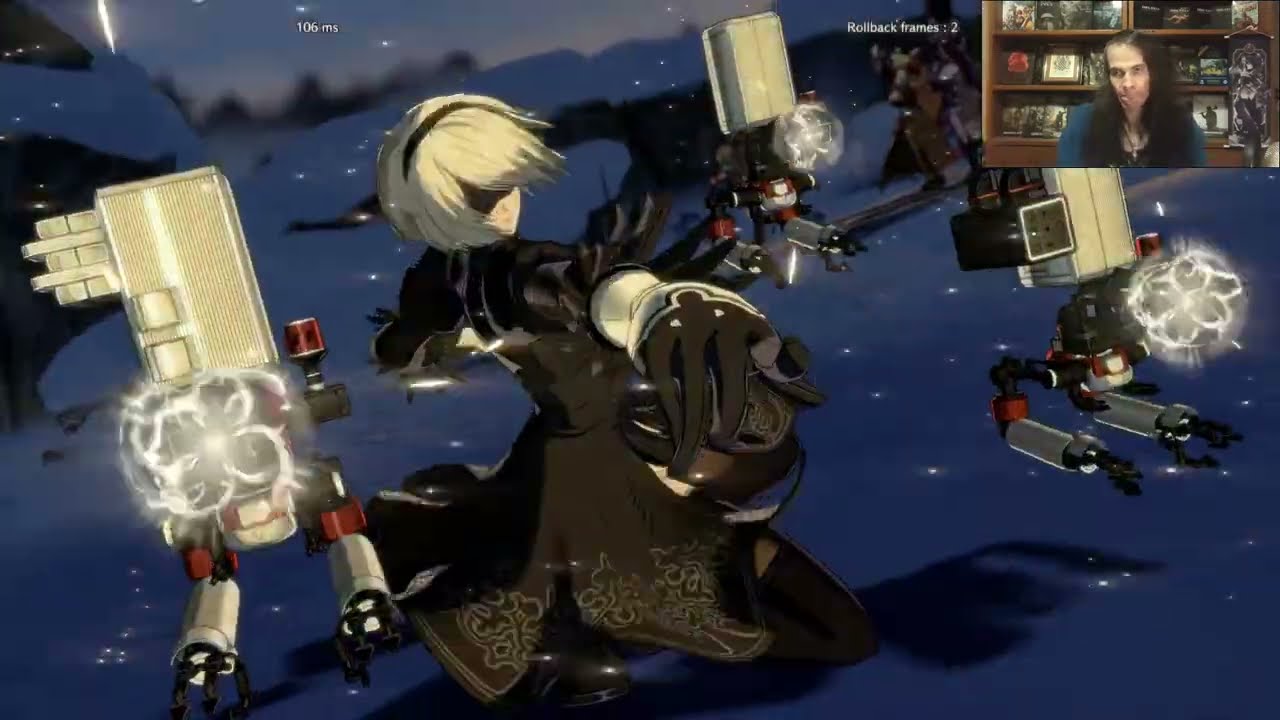 Abraham El Jaguar plays Granblue Fantasy Versus Rising ranked matches feat. 2B