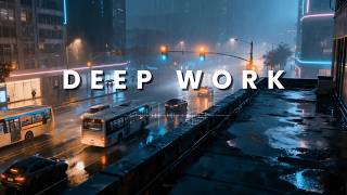 Celebrity Rainy Night Focus Music 🌧️ | Deep City Ambience for Productivity Net Worth
