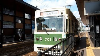 2019/10/27 広島電鉄 700形 701号 広電本社前 & 相生橋 | Hiroden: 700 Series #701