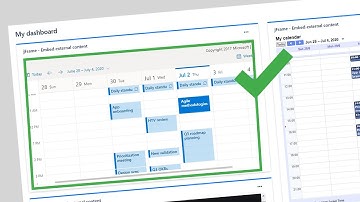 How to embed Google and Outlook calendars in Jira