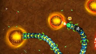 LittleBigSnake #3 ✅ NEW UPDATE ⚡ Dungeon World Little Big Snake .io | Epic  Gameplay - Botyer 🐍 screenshot 2
