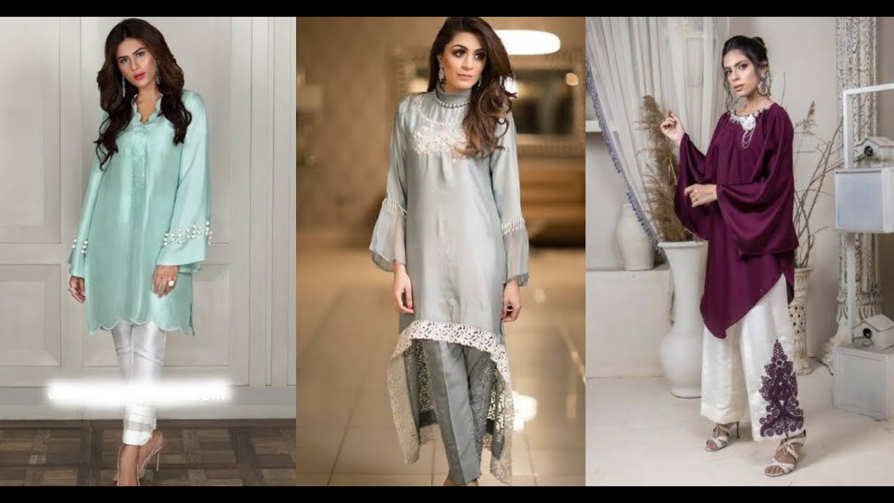 silk kurti design 2019 pakistani