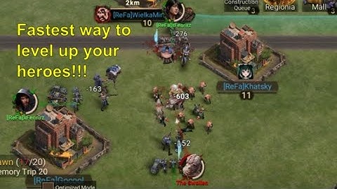 Fastest way to level up your heroes | Doomsday: Last Survivors