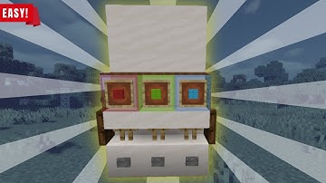 Minecraft: How To Make Working Slush Machine