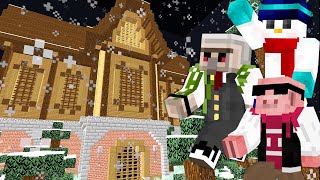 【マイクラ】雪の豪邸から脱出せよ！謎解き脱出マップ！