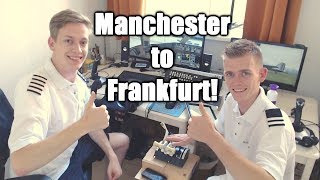👨‍✈️✈️👨‍✈️ Multi Crew VATSIM Flight: Manchester to Frankfurt! | PMDG Boeing 777 | P3D V4.3!