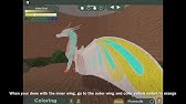 How To Color Glitch In Wings Of Fire Roblox Youtube - how to color glitch in roblox wings of fire