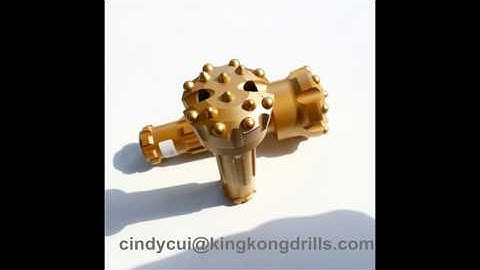 KKD down the hole rock drilling tools, mining dth rock drill bit
