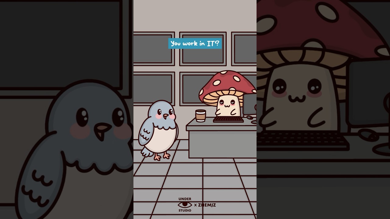 What Does IT Stand For? 🤔 Mushie & Birdie | Animation Meme | Original Video: Under Studio x @ZhemJZ