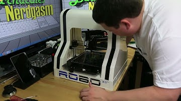 Unboxing my Kickstarter Robo 3D Printer - ABS + PLA + Heated Bed - Robo3D - @Barnacules