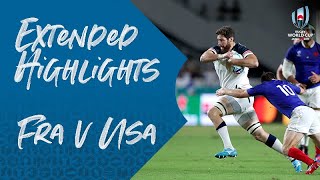 Extended Highlights: France 33-9 USA - Rugby World Cup 2019