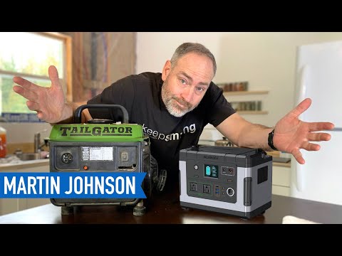 Can a Solar Generator Replace a Gas Generator? | Suaoki G500