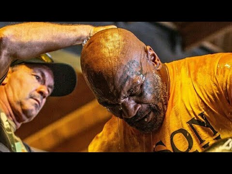 Mike Tyson's intense training for Roy Jones Jr. fight
