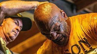 Mike Tyson's intense training for Roy Jones Jr. fight