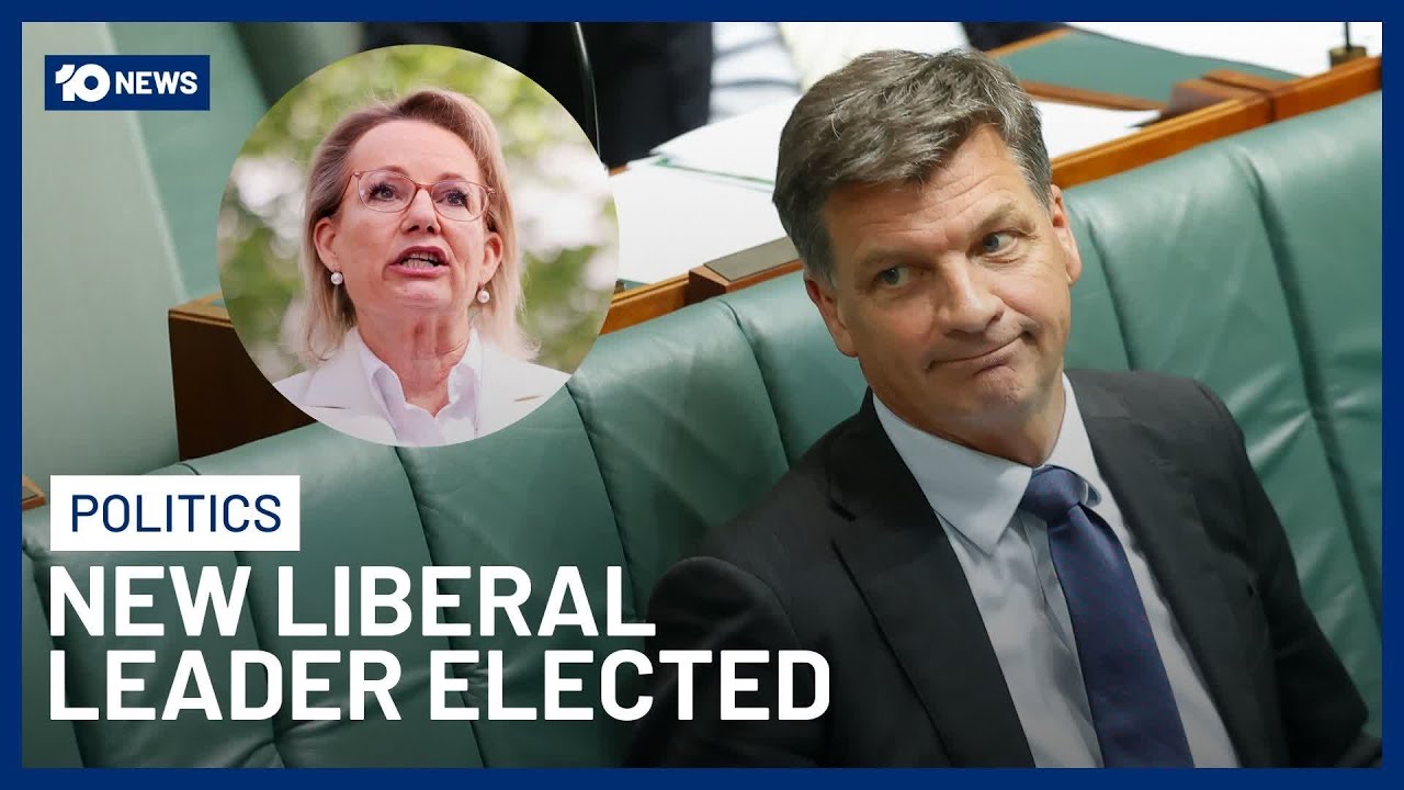 Angus Taylor Elected New Liberal Party Leader Following Sussan Ley Leadership Spill | 10 News