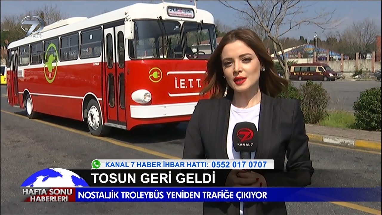 Tosun Geri Geldi! Nostaljik Troleybüs Yeniden Trafiğe Çıkıyor