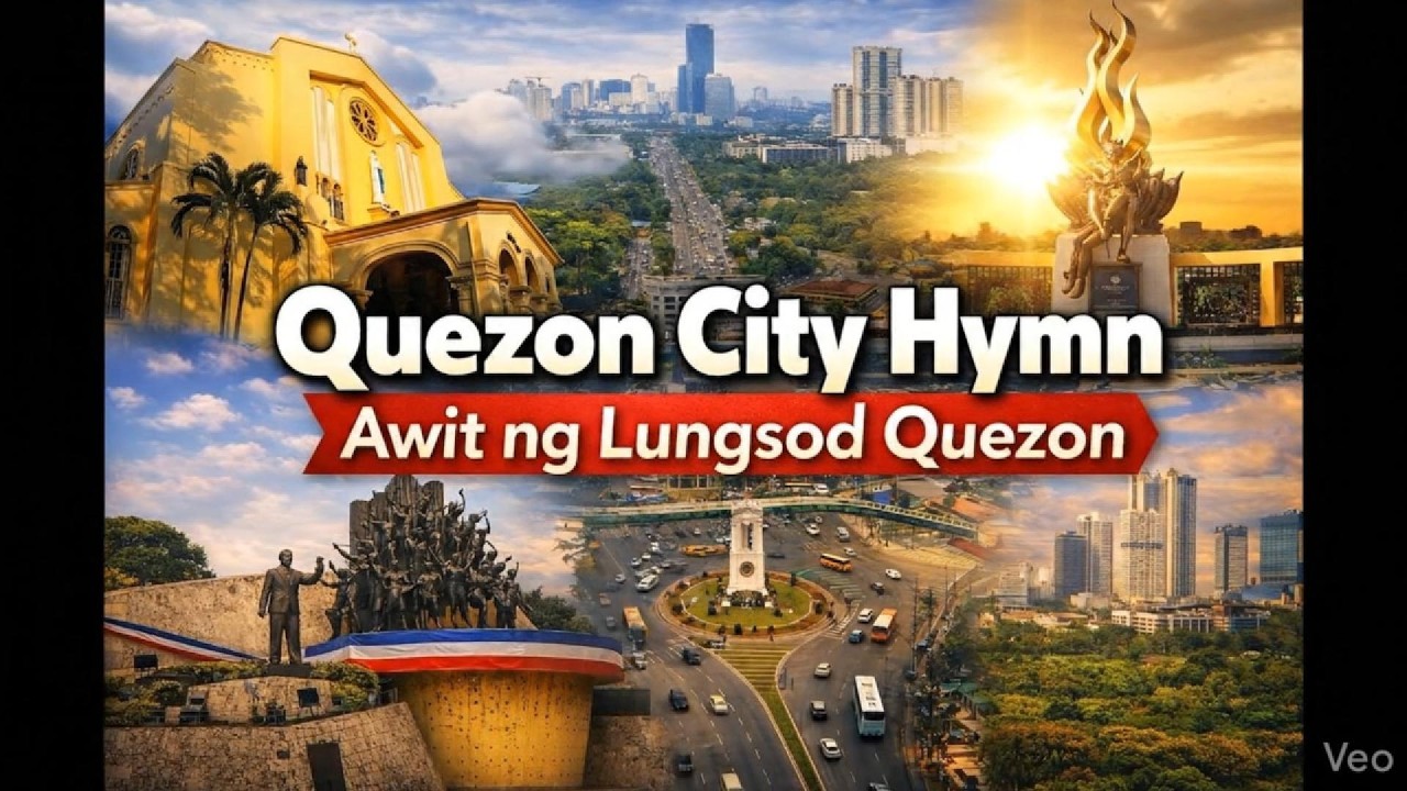 QUEZON CITY HYMN | Awit ng Lungsod Quezon (Official Version + Lyrics)