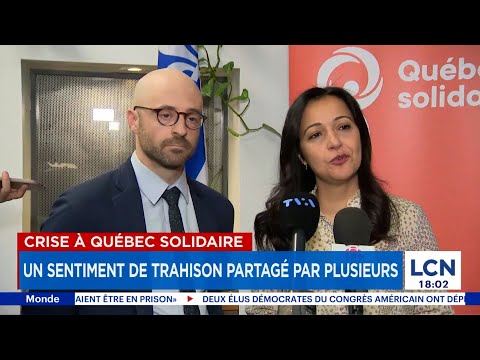 Crise Chez QS Vives Réactions Au Départ De Vincent Marissal