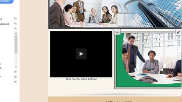 Create video email template type 02