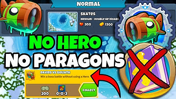 Bloonarius Normal Tutorial || No Monkey Knowledge, No Hero, No Paragons || Skates (BTD6)
