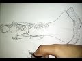 How to draw Wedding dress.Fashoin illustration. How to draw Wedding dress.Fashoin illustration.