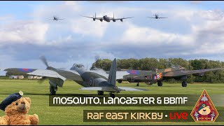 LIVE SPECIAL LINCOLNSHIRE AVIATION HERITAGE CENTRE LANCASTER NX611 & DISPLAYS • EAST KIRKBY 25.05.26