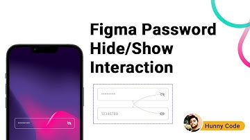 Password Hide/Show Interaction in Figma #figma #figma interaction