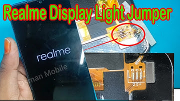 Realme C3 Display Light Jumper Solution | Only Display Light Patta Jumper Problem | Display Brokan