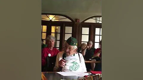 Barbara Kruse, WWII Marine,  shares her recollecti...