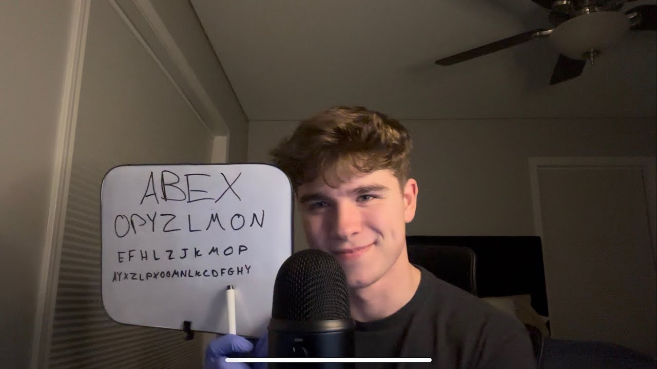 ASMR Cranial Nerve Exam (super relaxing!)